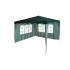 Unigreen Κιόσκι Gazebo Polyester 3x3m Πράσινο / Λευκό - 11306