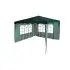 Unigreen Κιόσκι Gazebo Polyester 3x3m Πράσινο / Λευκό - 11306