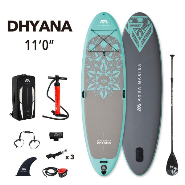 Aqua Marina Φουσκωτή Σανίδα SUP Dyana Yoga 336cm 160KG BT-21DHP - 28284 - Σε 24 Άτοκες Δόσεις