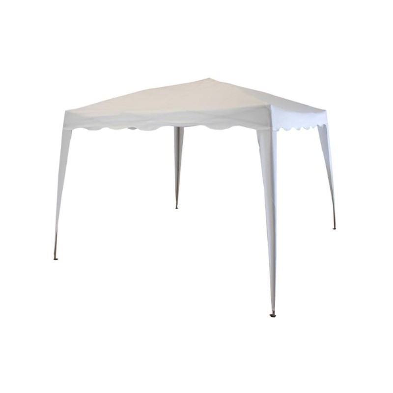 Unigreen Κιόσκι Gazebo Polyester 3x3m Λευκό Πτυσσόμενο - 11316