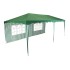 Unigreen Κιόσκι Gazebo Polyester 3x6m Πράσινο / Λευκό - 11364