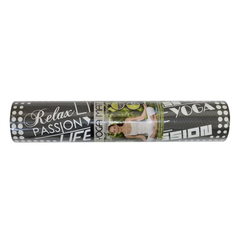 Life Fit Στρώμα γυμναστικής Yoga Mat Professional TPE02-01 Γκρι-Πράσινο