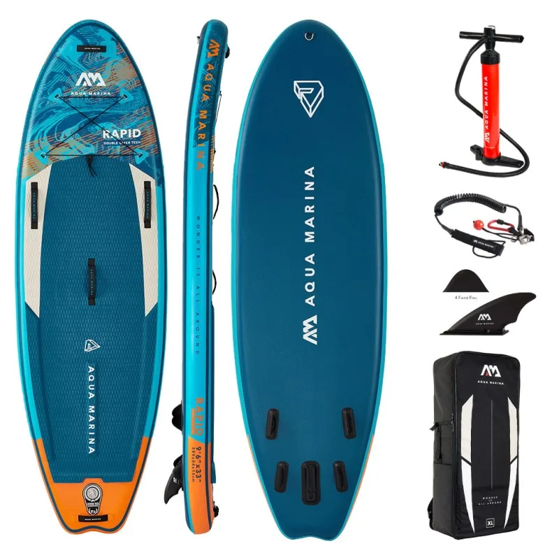 Aqua Marina Φουσκωτή Σανίδα SUP Rapid 289cm - 9'6" 28203 - Σε 12 Άτοκες Δόσεις Aqua Marina Φουσκωτή Σανίδα SUP Rapid 289cm - 9'6" 28203 - Σε 12 Άτοκες Δόσεις