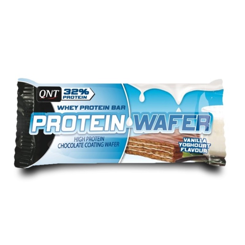 QNT PROTEIN WAFER BAR 35gr Vanilla - Yogurt 12ΤΕΜ