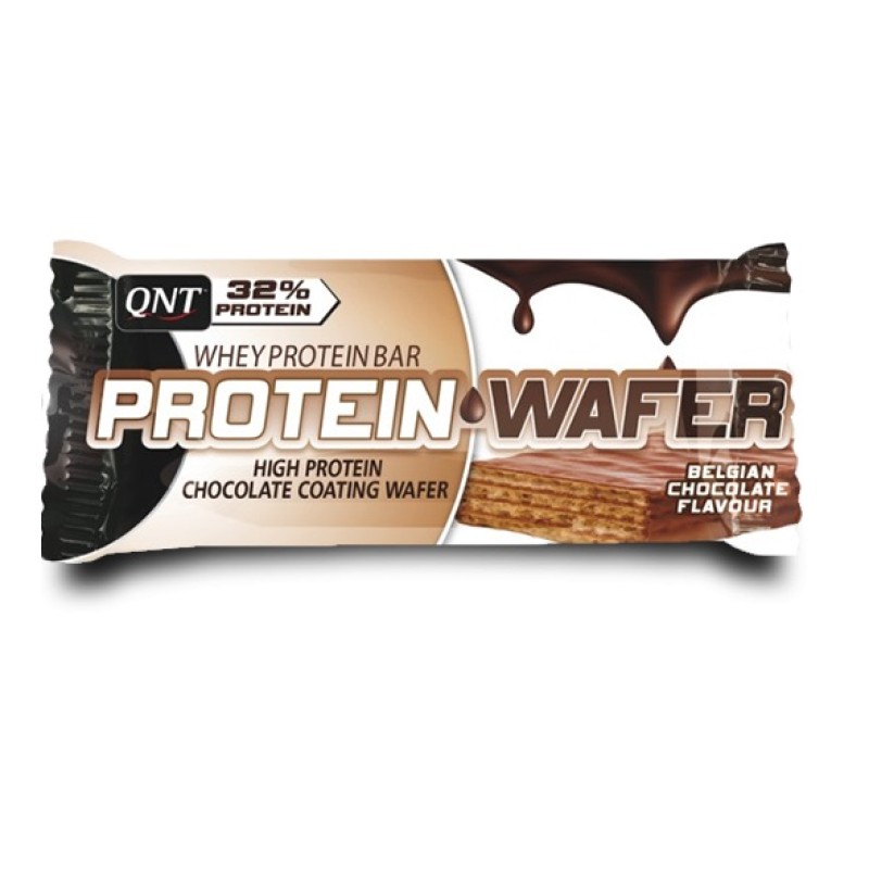 QNT PROTEIN WAFER BAR 35gr Chocolate 12τμχ