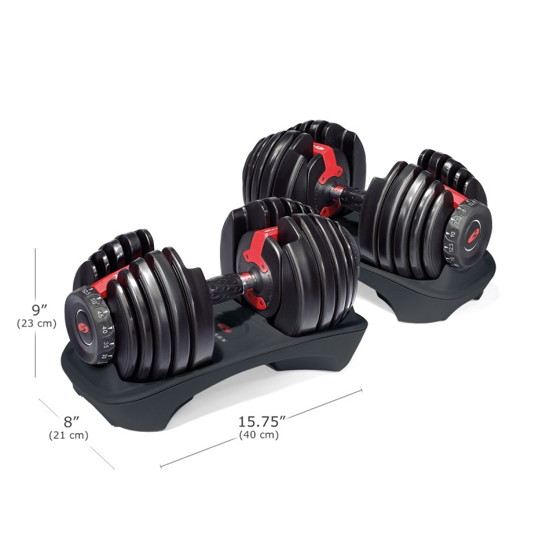 Bowflex S/Tech 552i Ρυθμιζόμενοι Αλτήρες 24kg Ζεύγος