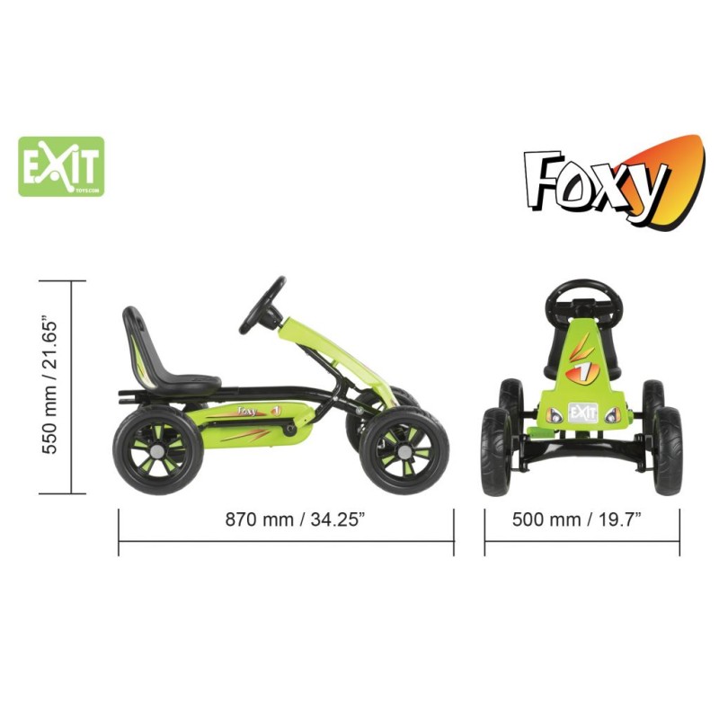 Exit Foxy Pedal Go Kart