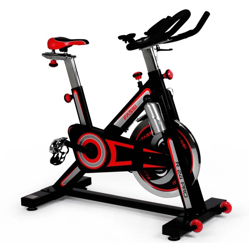 Fassi Ημιεπαγγελματικό Ποδήλατο Γυμναστικής Spin Bike R 24 Pro  + Δώρο ταπέτο προστασίας αξίας 25€