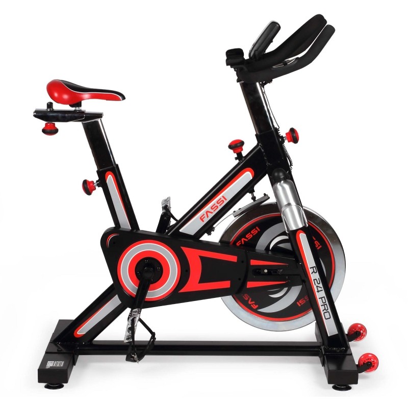 Fassi Ημιεπαγγελματικό Ποδήλατο Γυμναστικής Spin Bike R 24 Pro  + Δώρο ταπέτο προστασίας αξίας 25€