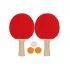 Get and Go Σετ Ρακέτες με Μπαλάκια Ping Pong - 61UK