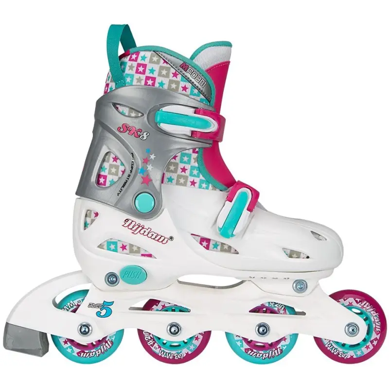 Nijdam Inline Skate Junior ρυθμιζόμενα 52SA-WAF Nijdam Inline Skate Junior ρυθμιζόμενα 52SA-WAF