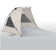 Terranation Kaukohu Plus 231411 Ανοιχτό Καφέ σκίαστρο παραλίας