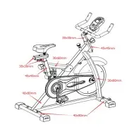 Viking Ποδήλατο Γυμναστικής  V-1500 Spin Bike