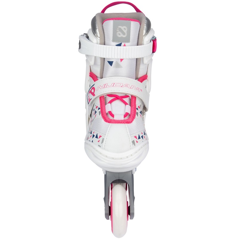 Nijdam Inline Skates ρυθμιζόμενα White Wedge N20AA04