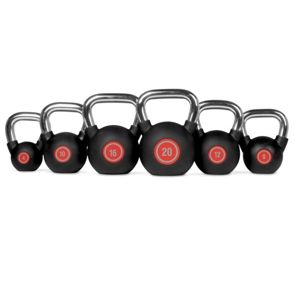 Power Force kettlebell με επικάλυψη από λάστιχο 16kg PF-1002216