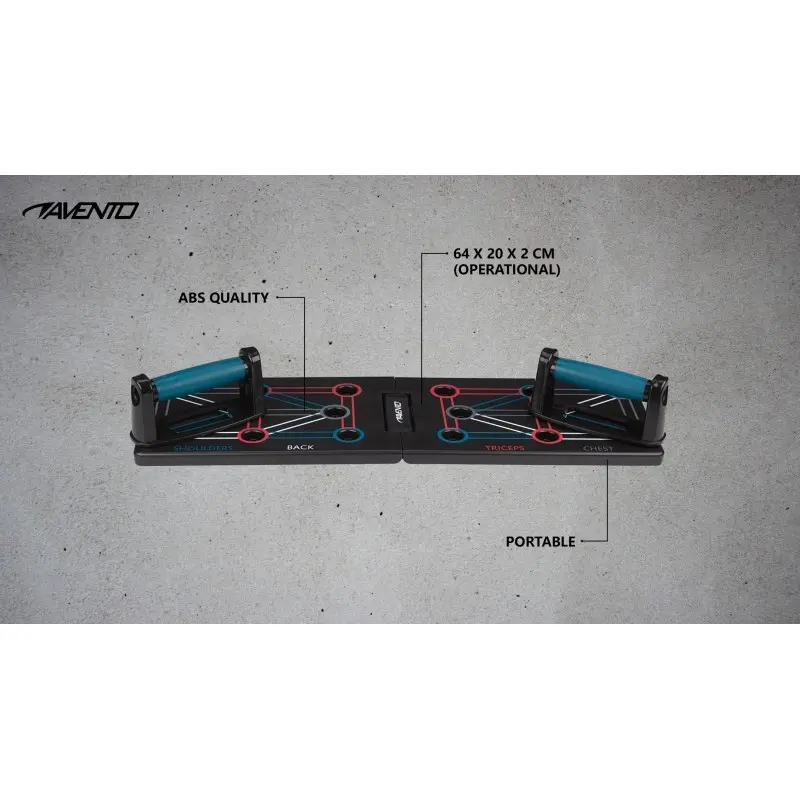 Avento Push‑Up Board Πτυσσόμενο 42HL Avento Push‑Up Board Πτυσσόμενο 42HL