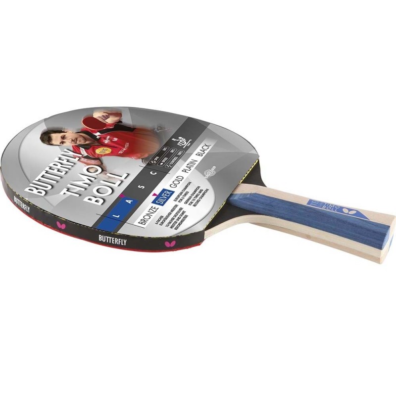 Butterfly Ρακέτα Ping Pong  Silver 42504