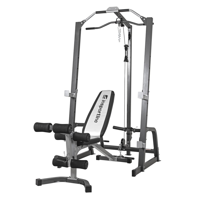 InSportline Power Rack PW60 Πολυόργανο με Πάγκο 20817 - Σε 24 Άτοκες Δόσεις