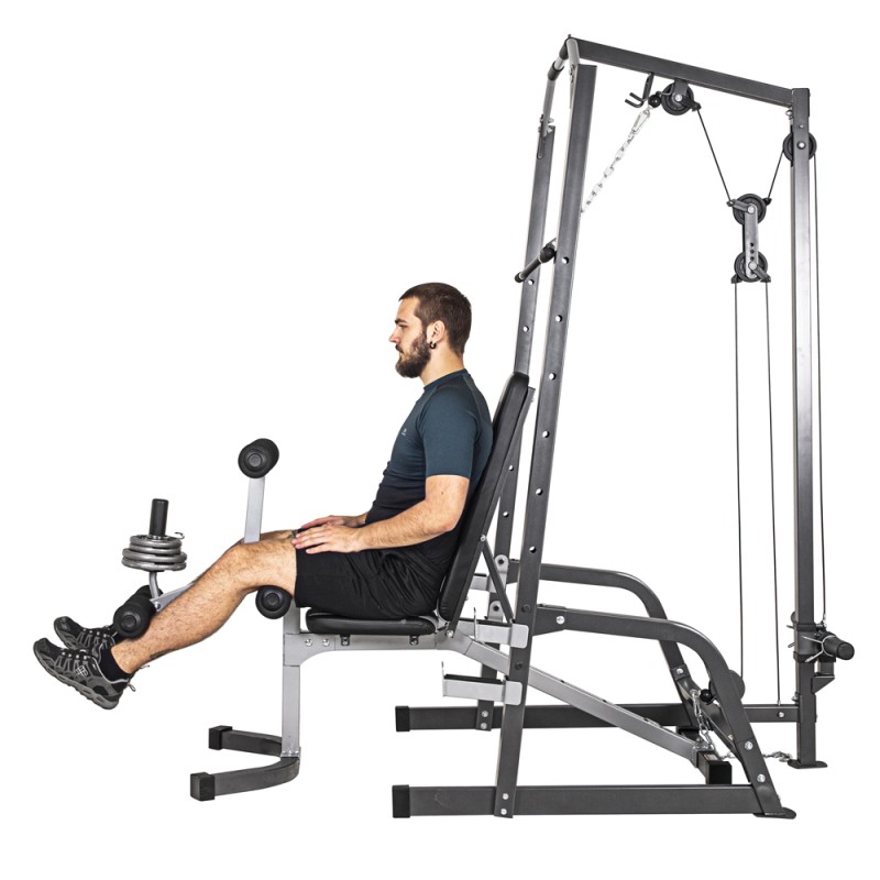 InSportline Power Rack PW60 Πολυόργανο με Πάγκο 20817 - Σε 24 Άτοκες Δόσεις