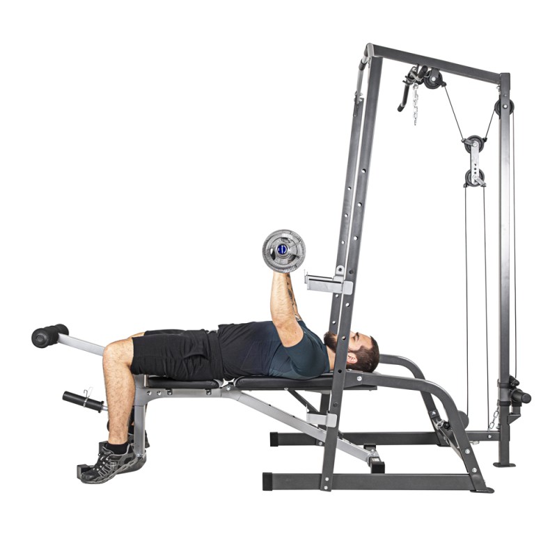 InSportline Power Rack PW60 Πολυόργανο με Πάγκο 20817 - Σε 24 Άτοκες Δόσεις