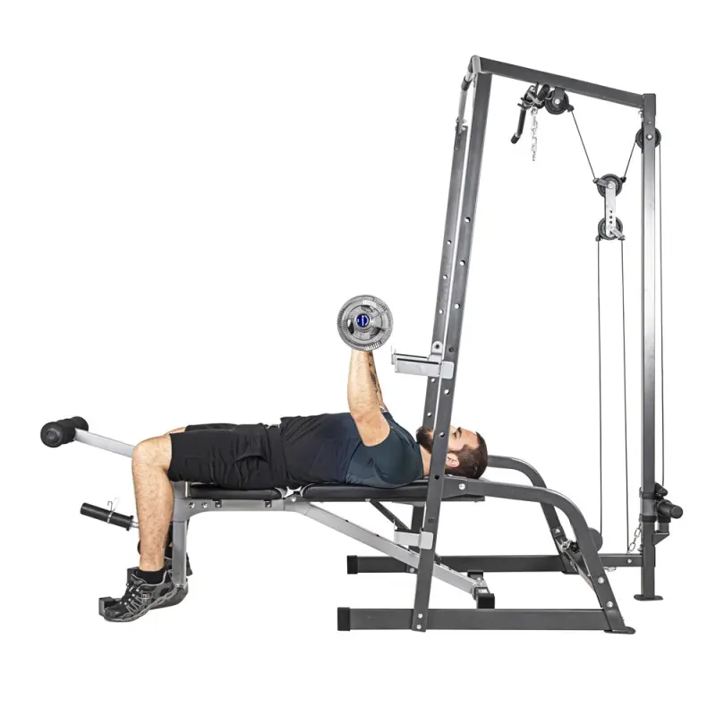 InSportline Power Rack PW60 Πολυόργανο με Πάγκο 20817 - Σε 12 Άτοκες Δόσεις