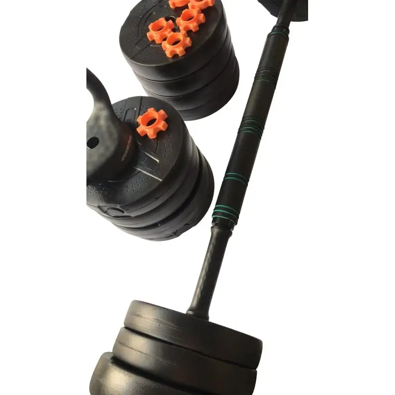 Power Train Starter Pack 40 Κιλών Σετ Αλτήρων-Μπάρας-Kettlebell PF-180418
