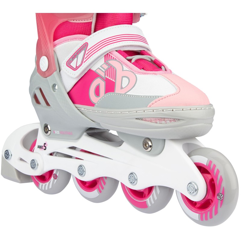 Nijdam Inline Skates ‑ Παγοπέδιλα Combo ρυθμιζόμενα Bold Berry N14AC02