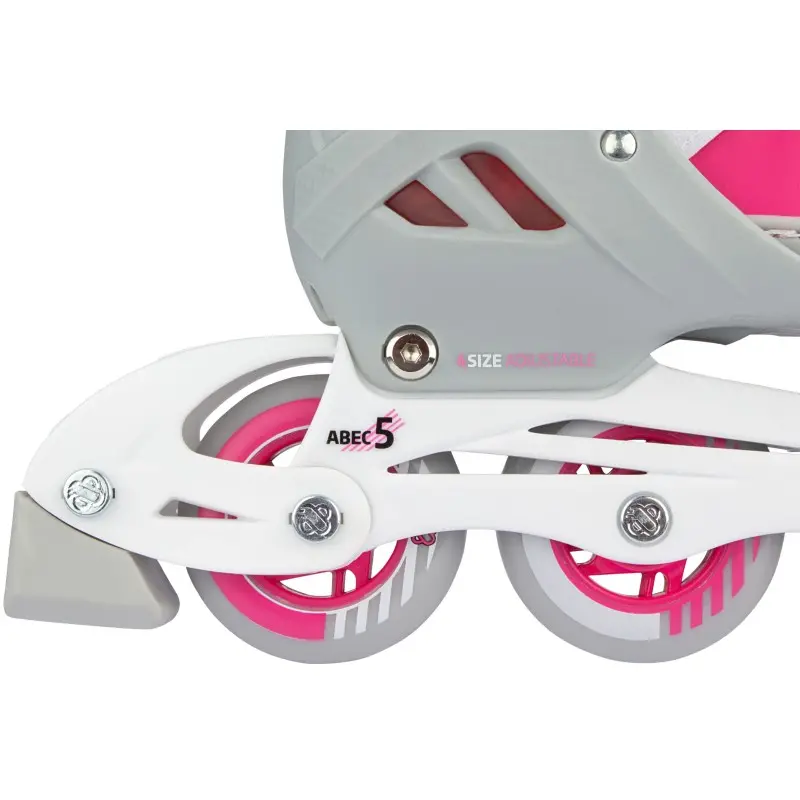 Nijdam Inline Skates ‑ Παγοπέδιλα Combo ρυθμιζόμενα Bold Berry N14AC02