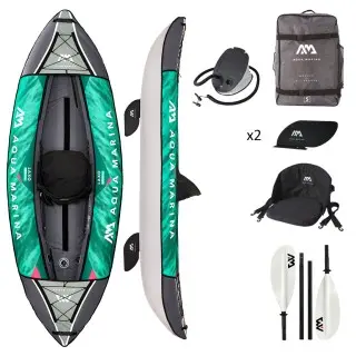 Aqua Marina Φουσκωτό Μονοθέσιο Καγιάκ Laxo 1AT. 285cm - 15677 - Σε 12 Άτοκες Δόσεις