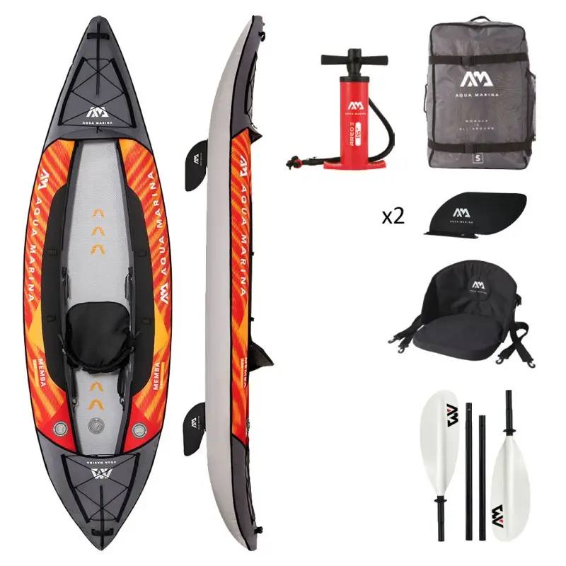 Aqua Marina Φουσκωτό Μονοθέσιο Καγιάκ Memba 1AT. 330cm - 15680 - Σε 12 Άτοκες Δόσεις