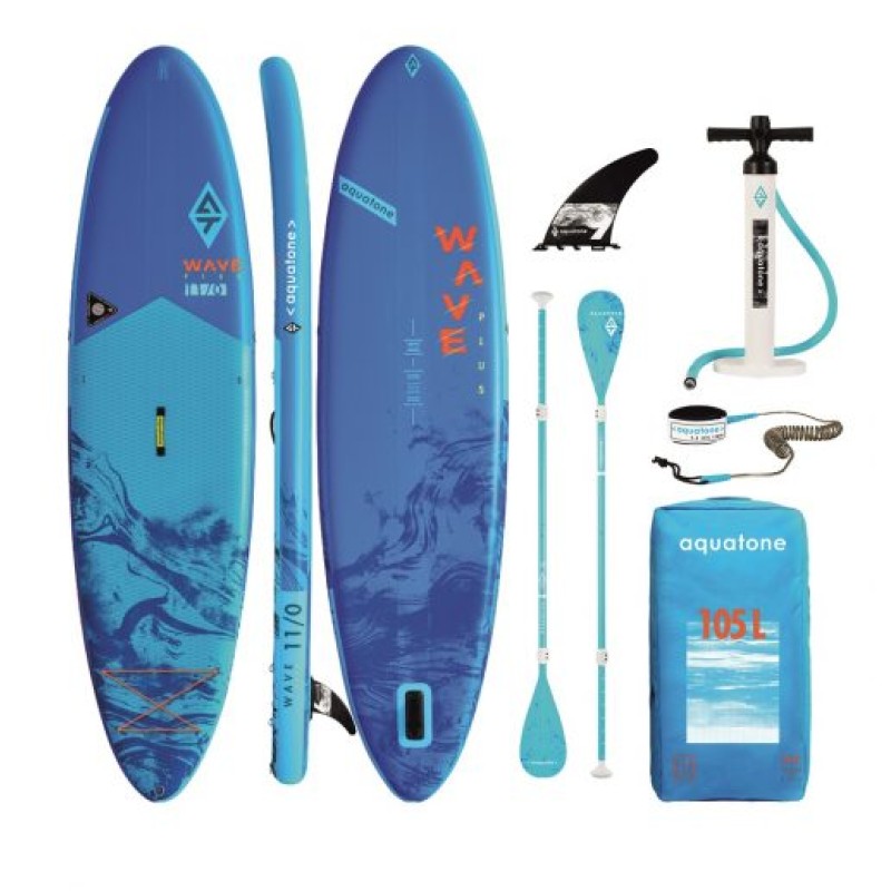 Aquatone Wave Plus - New Edition - Φουσκωτή Σανίδα SUP 11.0 – 335cm TS-211  Σε 12 Άτοκες Δόσεις