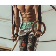 Viking C-927 Κρίκοι Γυμναστικής Ξύλινοι Με Ιμάντες