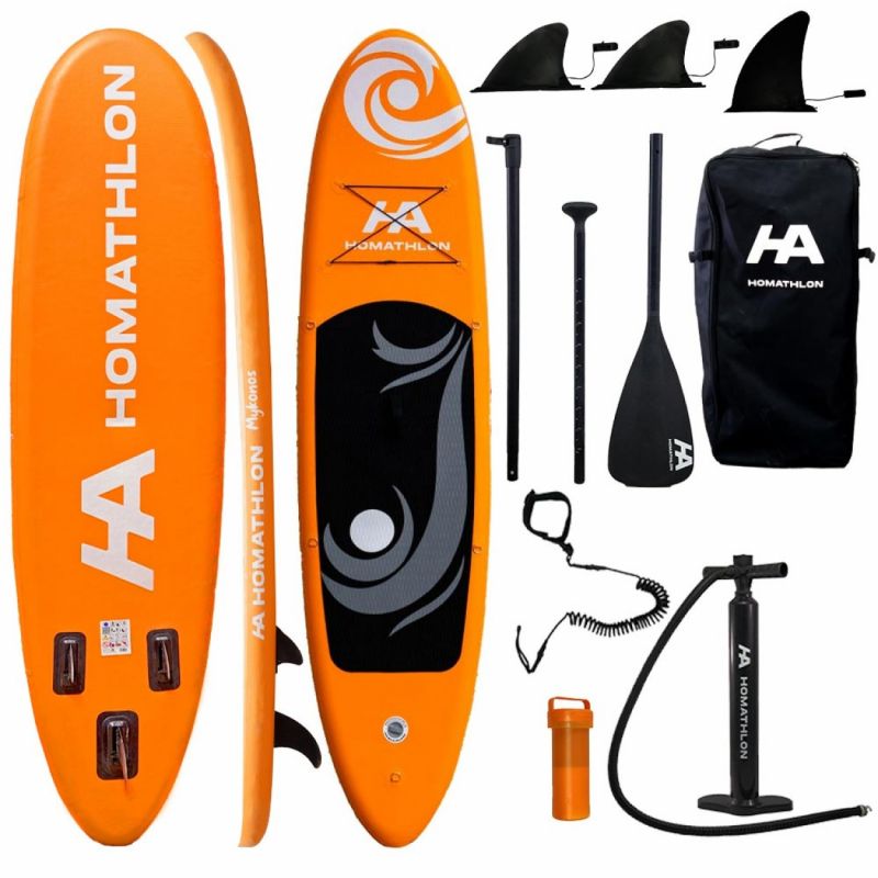 Φουσκωτή σανίδα SUP 11' 335cm Mykonos Homathlon HA-700 Σε 12 Άτοκες Δόσεις