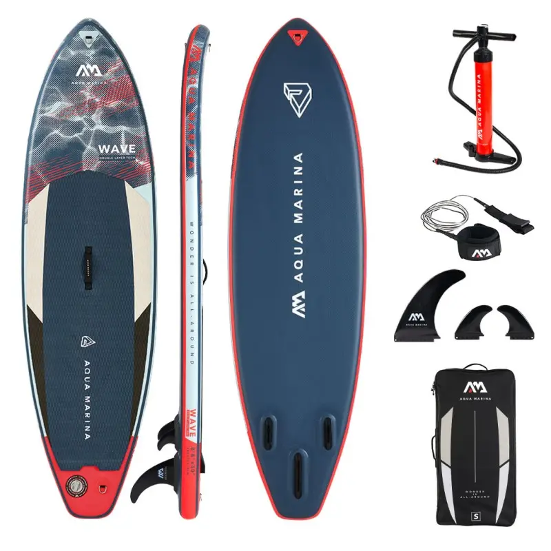 Aqua Marina Φουσκωτή Σανίδα SUP Wave 8’8’’ BT-22WA 265cm - 28264 - Σε 12 Άτοκες Δόσεις Aqua Marina Φουσκωτή Σανίδα SUP Wave 8’8’’ BT-22WA 265cm - 28264 - Σε 12 Άτοκες Δόσεις