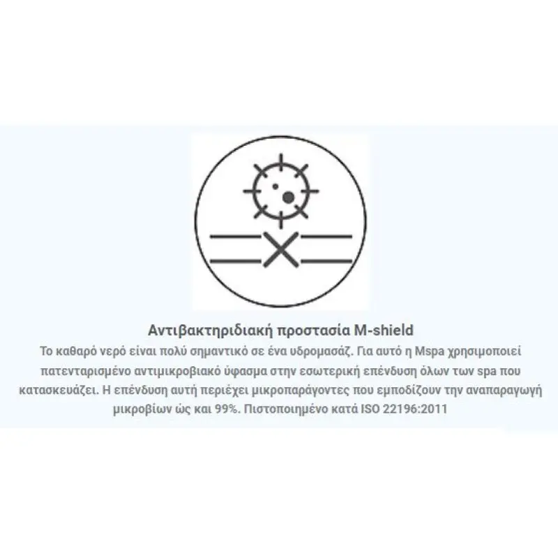 MSpa Υδρομασάζ AURORA LED 6 χρήστες 105802 - Σε 12 Άτοκες δόσεις MSpa Υδρομασάζ AURORA LED 6 χρήστες 105802 - Σε 12 Άτοκες δόσεις