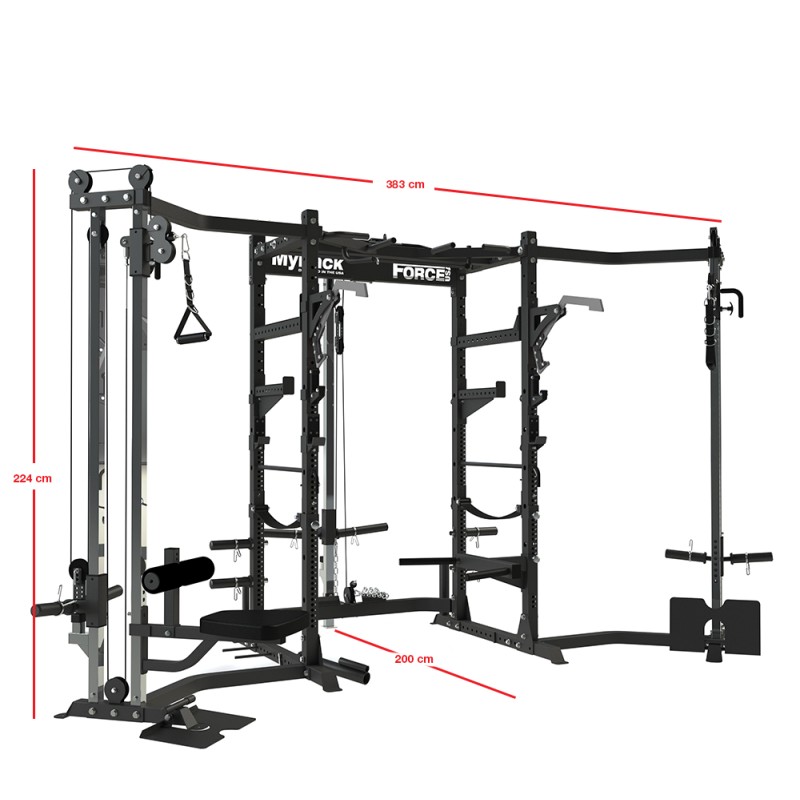 Force USA Ημιεπαγγελματικό MyRack Λ 600