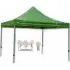 Gazebo Κιόσκι Polyester 3Χ3 Πτυσσόμενο TH 10004 Πράσινο