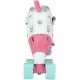 Nijdam Roller Skates Junior Adjustable Hard Boot Disco Twirl 52QN-RWB