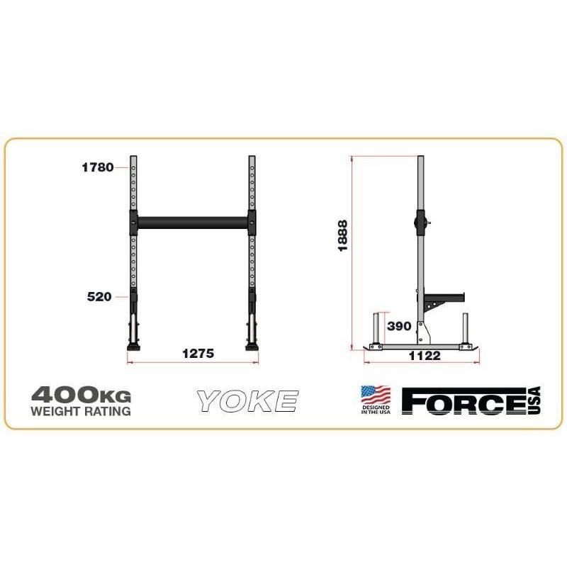 Force USA Βάση Squat & Yoke Combo