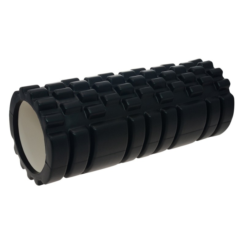 Life Fit Foam Roller A01 33x14cm Μαύρο