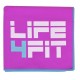 Life Fit Quick-Dry Towel Πετσέτα πάγκου RUC-20 Μωβ