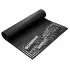 Life Fit Στρώμα γυμναστικής Yoga Mat SlimFit A02-06 Μαύρο