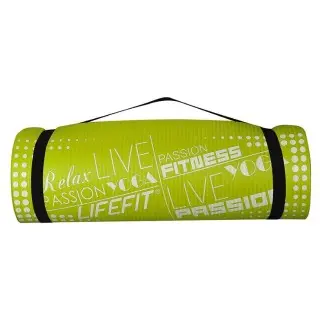 Life Fit Στρώμα γυμναστηρίου NBR Mat Exclusive C01-01 180 x 60cm Πράσινο
