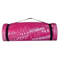 Life Fit Στρώμα γυμναστηρίου NBR Mat Exclusive C01-03 180 x 60cm Ροζ
