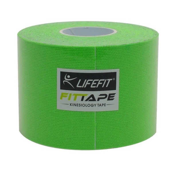 Life Fit Ταινία Κινησιοθεραπείας F-TAPE-02 Πράσινο 5x500cm