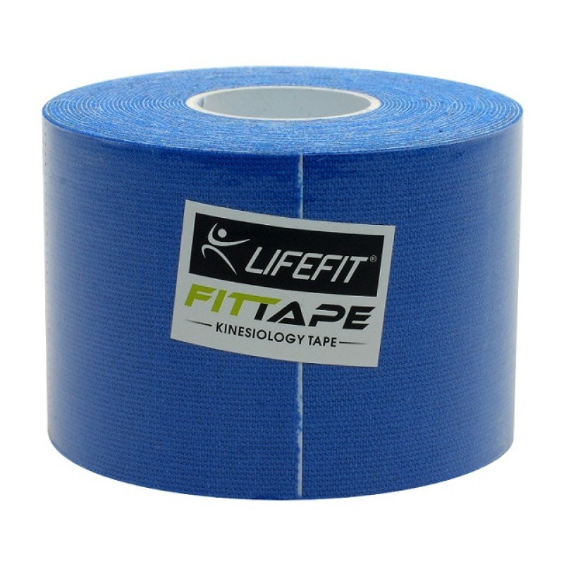 Life Fit Ταινία Κινησιοθεραπείας F-TAPE-06 Μπλε 5x500cm