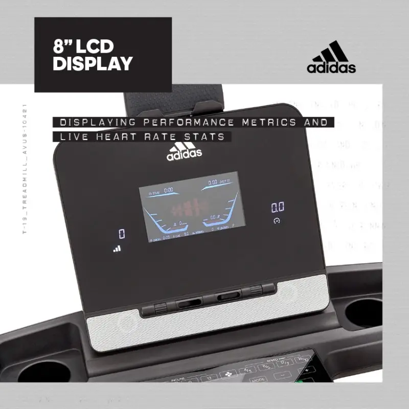 Adidas T‑19 Διάδρομος Γυμναστικής 3.5HP - Σε 12 Άτοκες Δόσεις