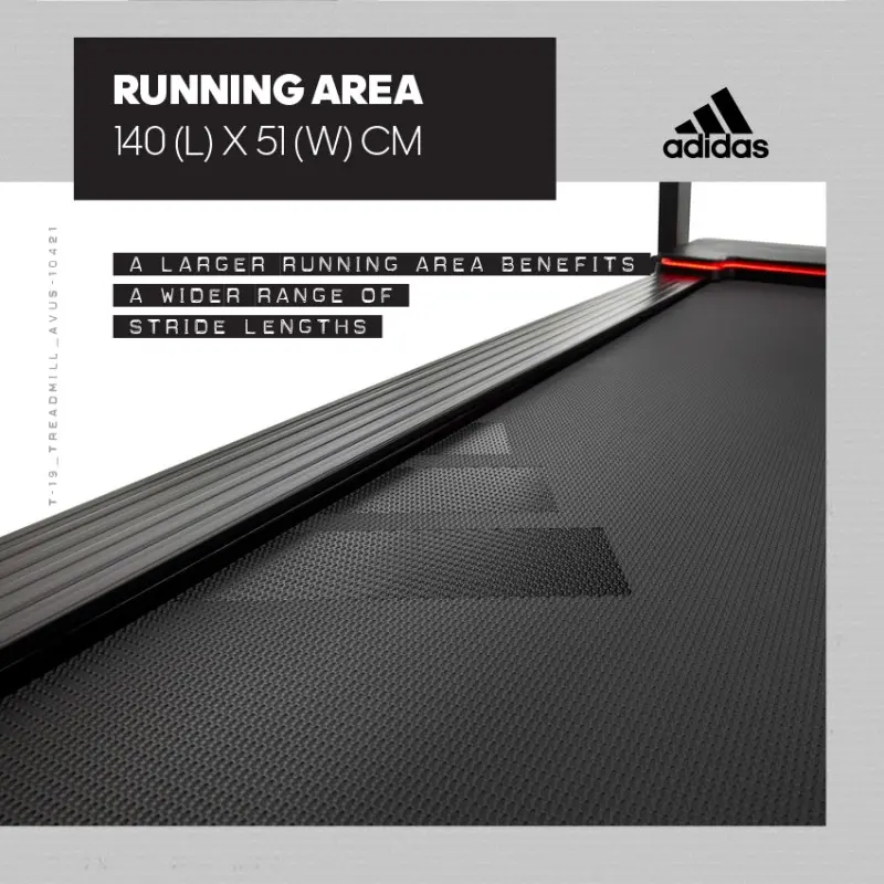 Adidas T‑19 Διάδρομος Γυμναστικής 3.5HP - Σε 12 Άτοκες Δόσεις