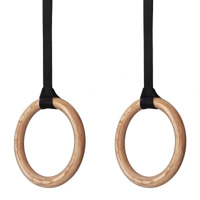 Power Force Ξύλινοι Κρίκοι Γυμναστικής CF-120