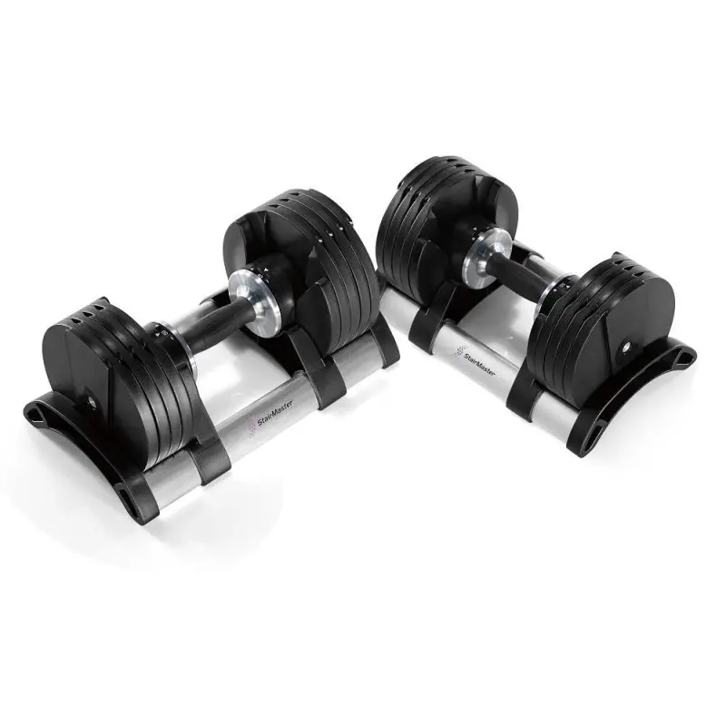 Dkn Ζεύγος Ρυθμιζόμενοι Αλτήρες TwistLock© 2 x 20kg
